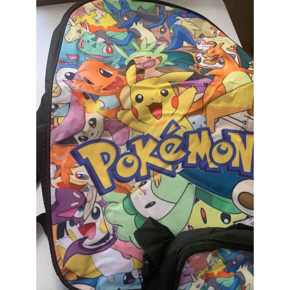 Pokemon Kids 3-Piece Backpack Set With Lunch Bag & Pencil Case - Picture 2 of 5
